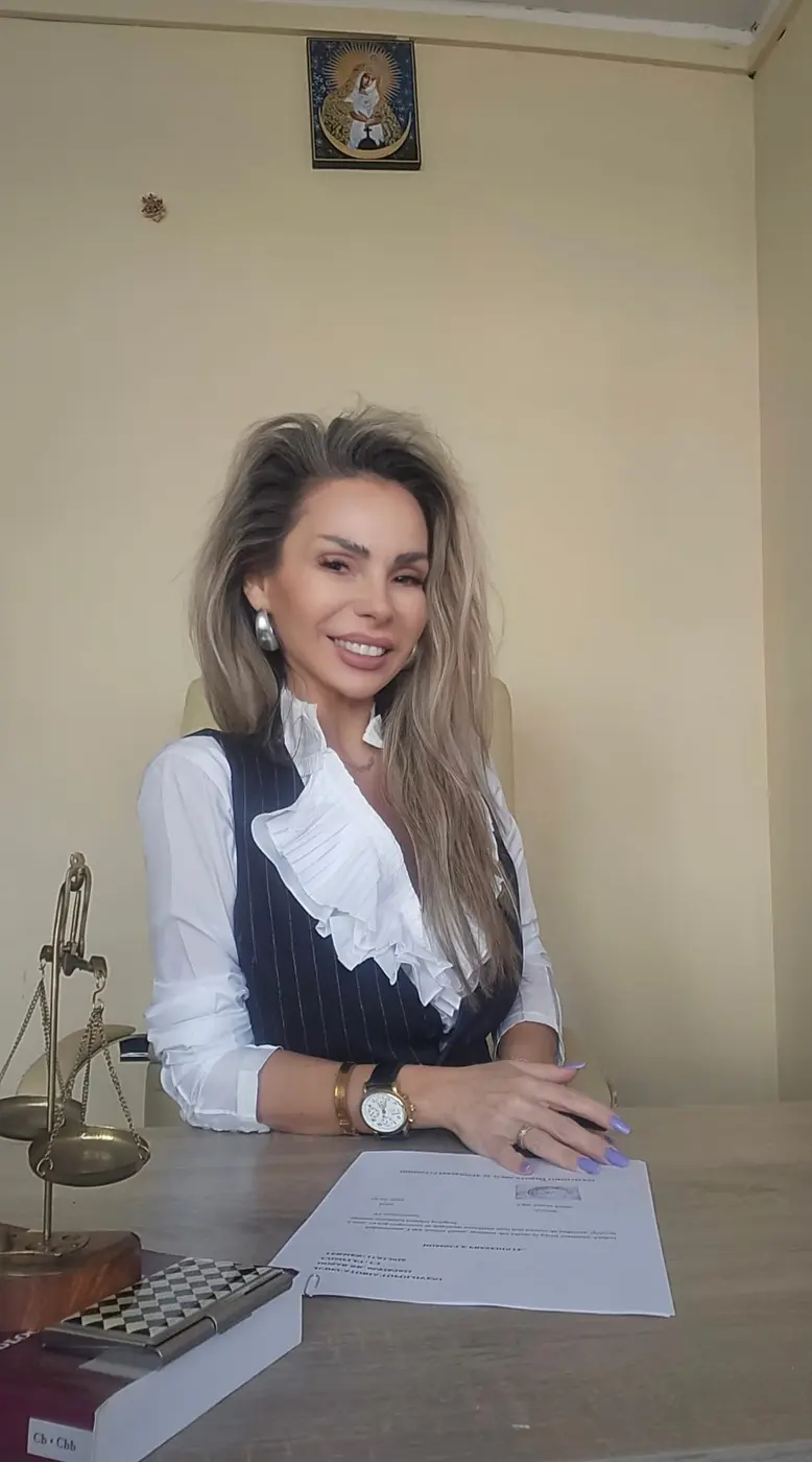 Avocat Aniela-Ioana Lipa în cabinetul de avocatură din Pitești
